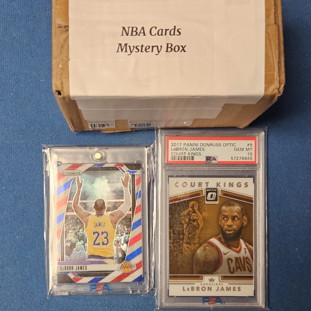 Panini NBA Cards Mystery Box - Blue and Gold